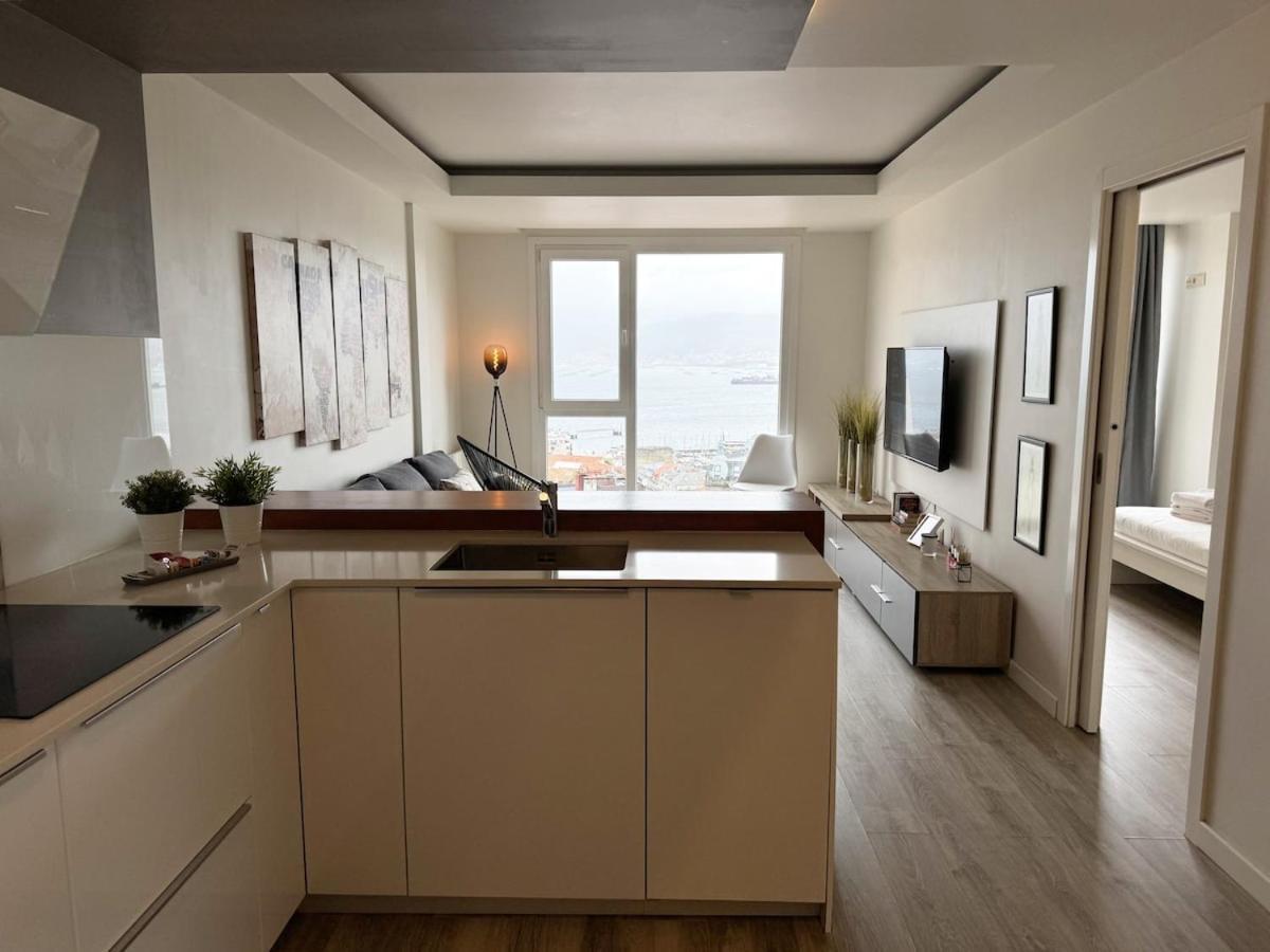 Centro Vistas 180Grados Ria De Vigo - Precioso Apartamento Eksteriør bilde