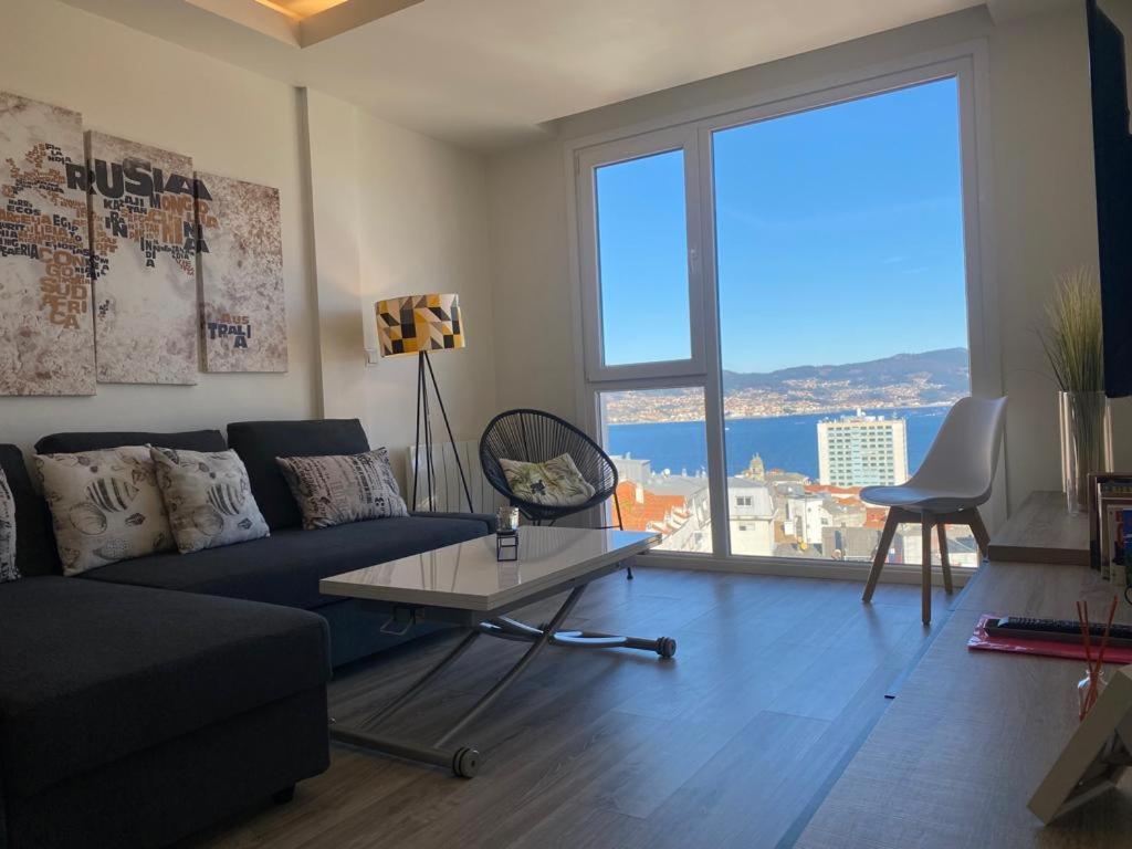Centro Vistas 180Grados Ria De Vigo - Precioso Apartamento Eksteriør bilde