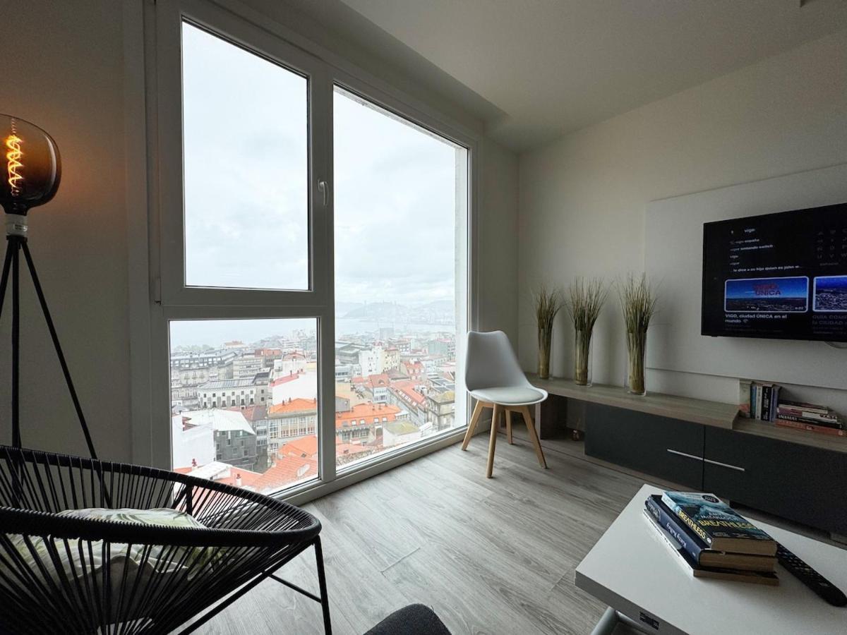 Centro Vistas 180Grados Ria De Vigo - Precioso Apartamento Eksteriør bilde
